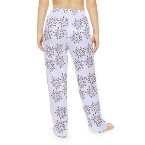 Floral Pajama Pants - Luxury Brushed Polyester Comfort - Dipaliz