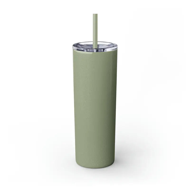 Floral Bliss Skinny Steel Tumbler: Sip Style with Elegance - Mug