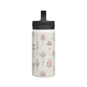 Stainless Steel Water Bottle Floral Easter Eggs Design - Dipaliz - Bottles