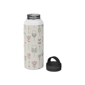 Stainless Steel Water Bottle Floral Easter Eggs Design - Dipaliz - Bottles