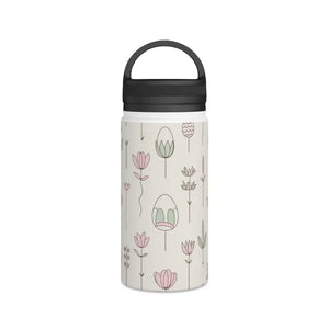 Stainless Steel Water Bottle Floral Easter Eggs Design - Dipaliz - Bottles