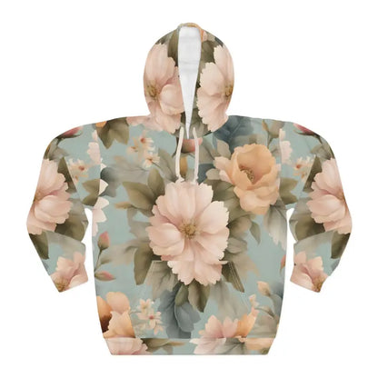 Floral Bliss Unisex Pullover Hoodie - Elevate Your Style!