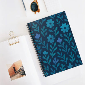 Blue Spiral Notebook - Ruled Line Journal Crisp Pages - Dipaliz - one Size - Notebooks & Notepads