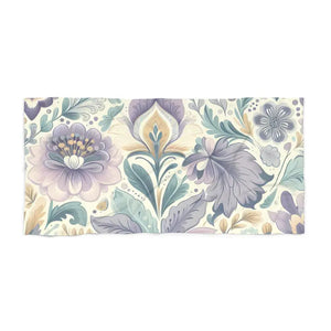 Floral Bohemian Beach Towel - Vibrant Summer Vibes - Dipaliz - 30’’ × 60’’ - Towels