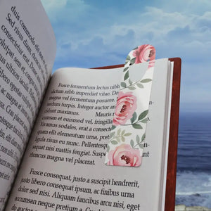 Floral Page Marker - Elegant Durable Aluminum Bookmark - Dipaliz - one Size / White - Bookmarks