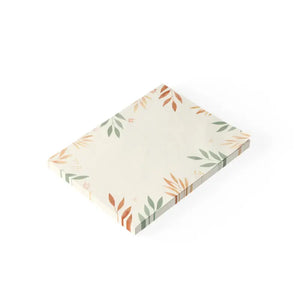 Paper Products - Botanical Sticky Notes - Neutral Floral Note Pads - Dipaliz