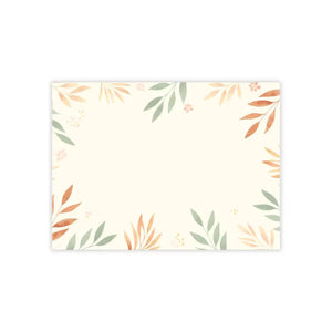 Paper Products - Botanical Sticky Notes - Neutral Floral Note Pads - Dipaliz