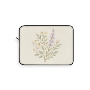 Floral Bouquet Laptop Sleeve Pastel Wildflower Case Dipaliz - 12’’ - Bags