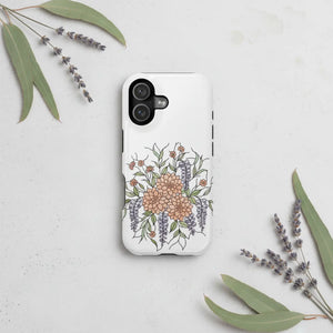 Floral Bouquet Magnetic Impact Phone Case - Mobile Cases