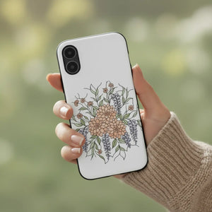 Floral Bouquet Magnetic Impact Phone Case - Mobile Cases