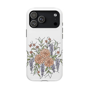 Floral Bouquet Magnetic Impact Phone Case - Mobile Cases