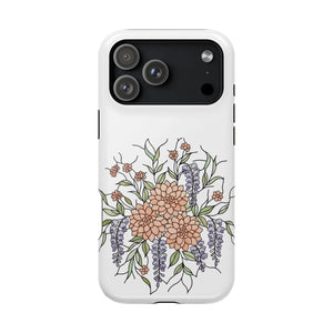 Floral Bouquet Magnetic Impact Phone Case - Mobile Cases