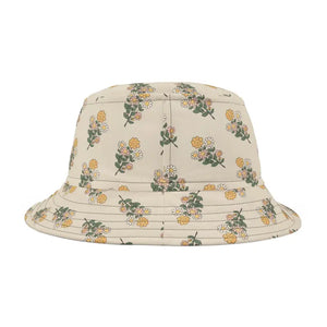 Simple Flowers Hat - Vibrant Floral Bucket for Women - Dipaliz - Hats