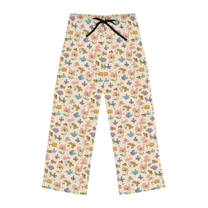 Cozy Floral Butterfly Pajama Pants for Ultimate Comfort - Pajamas