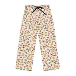 Butterfly Pajama Pants - Soft Polyester Loungewear - Dipaliz - Pajamas