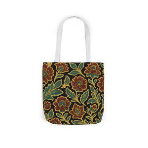 Premium Canvas Tote Bag - 5-color Straps Bohemian Print - Dipaliz - Shopping Totes