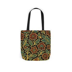 Premium Canvas Tote Bag - 5-color Straps Bohemian Print - Dipaliz - Shopping Totes