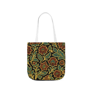 Bohemian Floral Canvas Tote Bag - 5-color Straps - Dipaliz - Shopping Totes