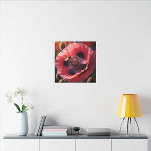 Colorful Poppy Artwork – Floral Canvas Wall - Dipaliz - Prints