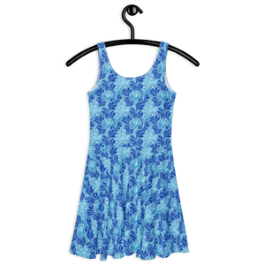 Vibrant Floral Capri – Garden Party Dress - Dipaliz - Dresses - Xs