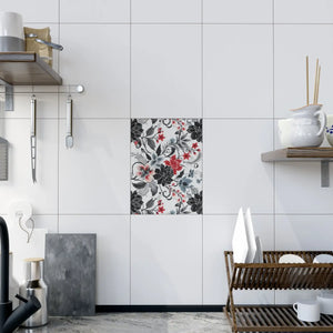 Custom Ceramic Photo Tile – Floral Wall Decor - Dipaliz - Tiles