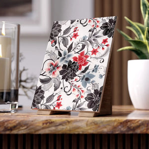 Custom Ceramic Photo Tile – Floral Wall Decor - Dipaliz - Tiles