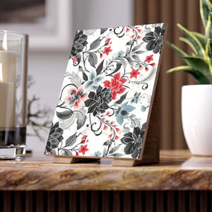 Custom Ceramic Photo Tile – Floral Wall Decor - Dipaliz - Tiles