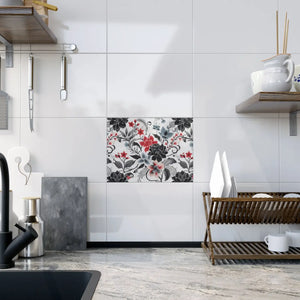 Custom Ceramic Photo Tile – Floral Wall Decor - Dipaliz - Tiles