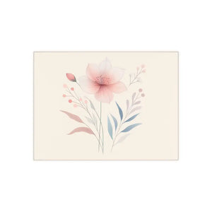 Floral Ceramic Photo Tile for Elegant Home Decor - Dipaliz - 6’’ × 8’’ / Matte - Wall Tiles