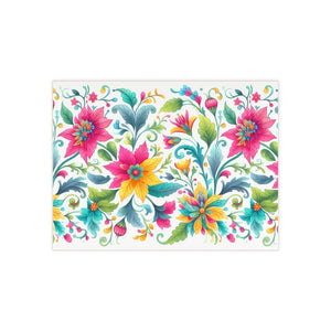 Vibrant Handcrafted Decor Floral Ceramic Wall Art - Dipaliz - Tiles