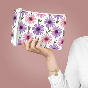 Stunning Floral Clutch Bag - Saffiano Evening Purse - Dipaliz - Bags