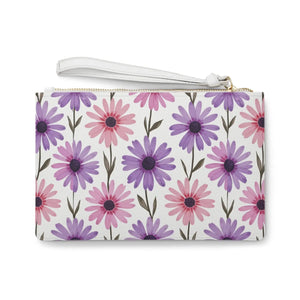 Stunning Floral Clutch Bag - Saffiano Evening Purse - Dipaliz - Bags