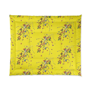 Floral Print Comforter - Bold Vibrant Bedroom Style - Dipaliz - Quilts & Comforters