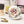 Floral Compact Travel Mirror - Metallic Accents - Dipaliz - Face Mirrors