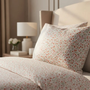 Floral Cotton Bed Set – Pastel Ditsy Print - Dipaliz - Bedding Sets
