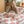 Floral Cotton Bed Set, Pink Watercolor Rose Duvet Cover & Pillowcases - Bedding Sets