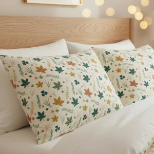 Floral Cotton Bed Set – Vintage Wildflower - Dipaliz - Bedding Sets