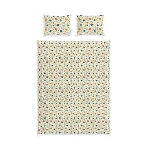 Floral Cotton Bed Set – Vintage Wildflower - Dipaliz - Bedding Sets