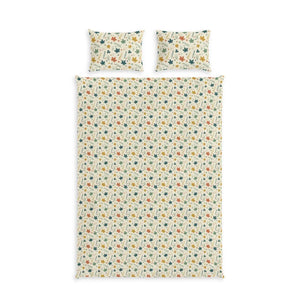 Floral Cotton Bed Set – Vintage Wildflower - Dipaliz - Bedding Sets