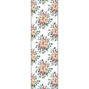 Floral Cotton Fabric - Soft Bright Combed Pima - Dipaliz - 54’’ × 180’’