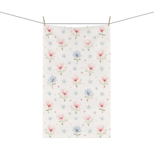 Vibrant Floral Cotton Tea Towels - Bold Kitchen Decor - Dipaliz