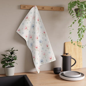 Vibrant Floral Cotton Tea Towels - Bold Kitchen Decor - Dipaliz