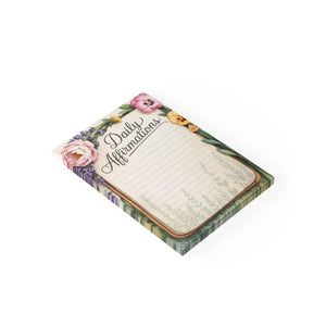Floral Daily Affirmations Note Pads - Desk Decor - Dipaliz - Notepads