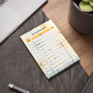 Vibrant Floral Daily Planner - Goal Tracker Notepad - Dipaliz - Notepads