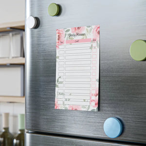 Vibrant Floral Daily Planner Note Pads - Desk Organizer - Dipaliz - Sticky Notes