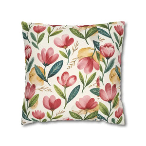 Floral Decorative Pillowcase - Spun Polyester Cozy Accent - Dipaliz - 18’’ × - Pillowcases & Shams