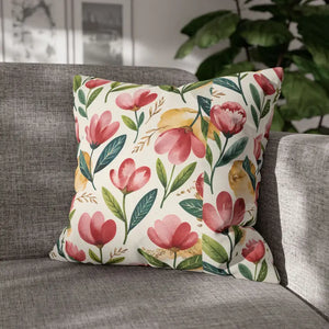 Floral Decorative Pillowcase - Spun Polyester Cozy Accent - Dipaliz - Pillowcases & Shams