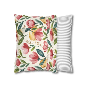 Floral Decorative Pillowcase - Spun Polyester Cozy Accent - Dipaliz - Pillowcases & Shams