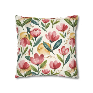 Floral Decorative Pillowcase - Spun Polyester Cozy Accent - Dipaliz - Pillowcases & Shams