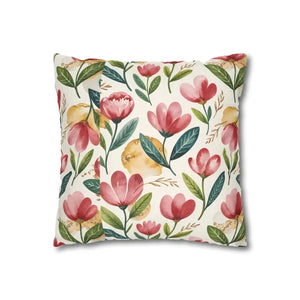 Floral Decorative Pillowcase - Spun Polyester Cozy Accent - Dipaliz - Pillowcases & Shams